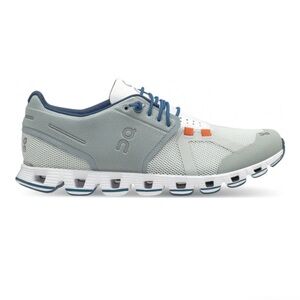 On Running Cloud Sneakers in Light Gray and White